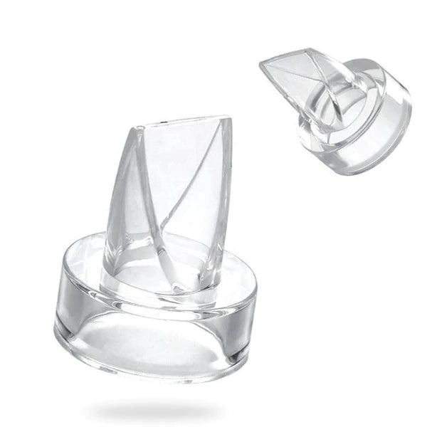 Silicone breast pump valves for the handsfree wearable breast pump